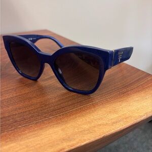 Prada Deep Blue Cat-Eye Women's Sunglasses